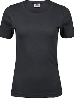 Tee Jays TJ 580 Dámske tričko Interlock 18.0580 tmavošedé