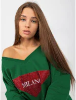 Mikina VI BL 3113.73P tmavo zelená Mikina VI BL 3113.73P tmavo zelená