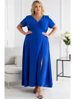 Dámske šaty Fiomena chrpové - Karko