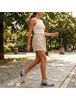 Pohodlné sandále Rieker W RKR686 metalic Pohodlné sandále Rieker W RKR686 metalic