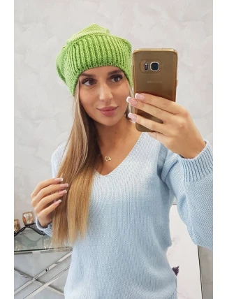 Dámska čiapka Ingrid K371 pistácie