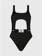 Dámske jednodielne plavky KW0KW02357 BEH black - Calvin Klein Dámske jednodielne plavky KW0KW02357 BEH black - Calvin Klein