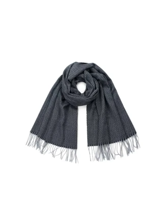 Šál 19508 zimný Zigzag dark grey - Art of Polo Šál 19508 zimný Zigzag dark grey - Art of Polo