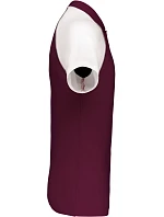 Kariban K 226 Baseballové polo tričko z piké 20.K226 bordó/svetlošedá/biela Kariban K 226 Baseballové polo tričko z piké 20.K226 bordó/svetlošedá/biela