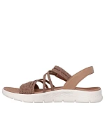 Dámske sandále Skechers GO WALK FLEX SANDAL EMMA 141473 TAN