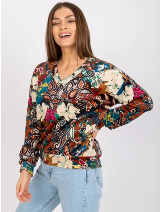 Blúzka DHJ BZ 6033 2.46P svetlohnedá