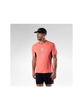 Rossignol Sapa Ultra Tee Bežecké tričko - neónová červená veľkosť: l