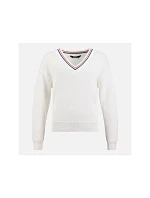 Dámsky sveter ROSSIGNOL W Knitted V Neck, biely