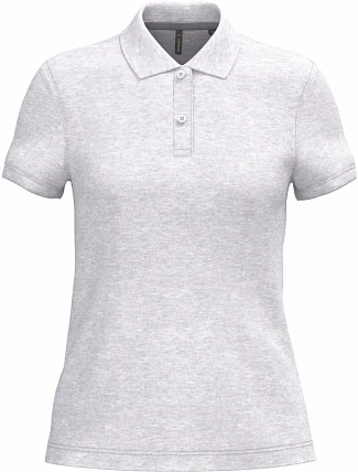 Kariban K 242 Dámske polo tričko z piké 20.K242 ash heather