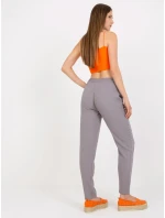 Nohavice D73761M61869L šedé