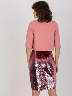 Blúzka LK BZ 507300.88 tmavo ružová