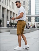 Pánske ťavie džínsové šortky FashionStreet SX2571