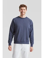Fruit of the Loom Classic Raglan Sweat – mikina s raglánovými rukávmi 16.2216, tmavomodrá