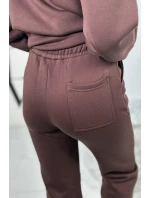 Bavlnená súprava s vyšívaným nápisom Paradise zelený