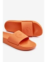 Damskie Klapki 4FMM00FFLIF045-70S Pomarańczowe