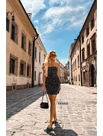 Dámske sandále s remienkami z imitácie kože Black Glamira Dámske sandále s remienkami z imitácie kože Black Glamira