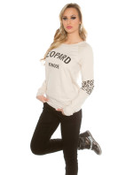 Trendy KouCla sweater "Leopard"