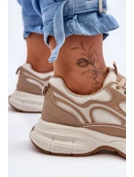 Damskie Buty Sportowe Beżowe Contiro