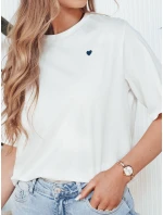 MILOV ecru dámske tričko FashionStreet RY2548