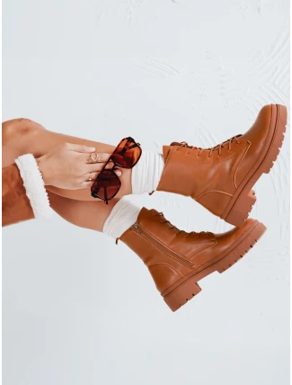 Dámske čižmy STYLOBOSS camel FashionStreet ZY0520 Dámske čižmy STYLOBOSS camel FashionStreet ZY0520