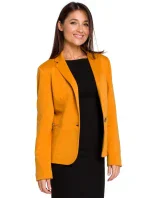 S154 Blejzer s jedným gombíkom - béžový S154 Blejzer s jedným gombíkom - béžový