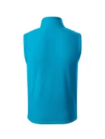 Exit fleecová vesta unisex tyrkysová