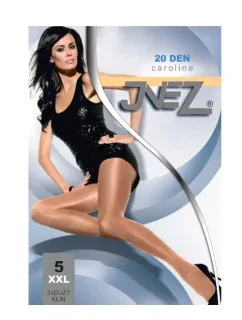 Dámske pančuchové nohavice Inez Caroline Elastil 20 den 5-XXL