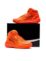 Pánske tenisky Playmaker Pro Mid Laser M 378327 01 Neon Orange - Puma