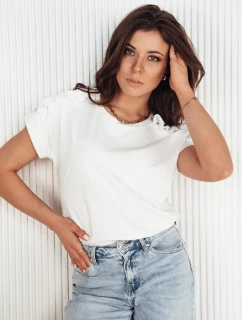 Dámske boho tričko EKOSTIA ecru FashionStreet RY2345