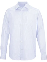 NEOBLU Baptiste Women Mikrokeprová blúzka s dlhými rukávmi 24.4339 modré pruhy