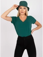 Tričko RV TS 4832.35P tmavo zelená