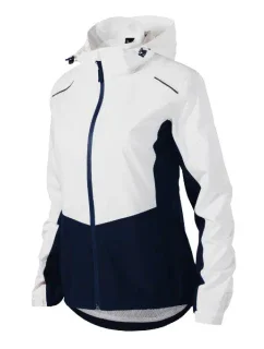 Dúhová bunda pre ženy biela