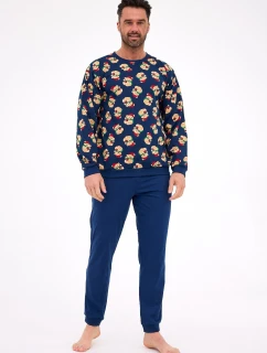 Cornette pyžamo 457/293 Teddy 6 dĺžka/r Vianoce S-2XL pánske