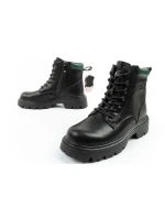 Lee Cooper topánky dámske trapper topánky kožené zateplené šnurovacie dámske topánky