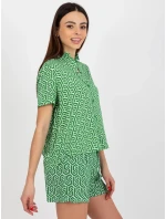 Dámska blúzka D73771M11063A zelená - FPrice