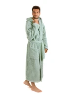 Pánsky župan Athena s kapucňou 3116 fern - Vestis