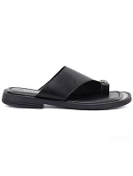 Dámske elegantné čierne žabky Vinceza 62307