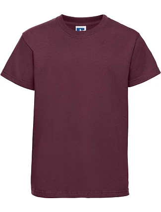 Russell Athletic 180B Detské tričko z hrubej bavlny „Authentic“ 10.180B bordová Russell Athletic 180B Detské tričko z hrubej bavlny „Authentic“ 10.180B bordová
