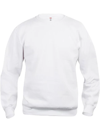 Mikina Clique Basic Roundneck Unisex 67.2130 biela Mikina Clique Basic Roundneck Unisex 67.2130 biela