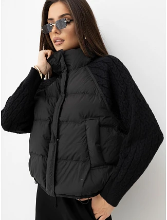 Bunda MBM KR 0508.00P, čierna Bunda MBM KR 0508.00P, čierna