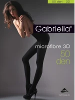 Gabriella Pančuchové nohavice 120 Mikrovlákno 3D 50 den 5-XL