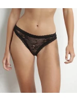 Dámske čipkované nohavičky DIM ROMANCE BRIEF - DIM - čierne