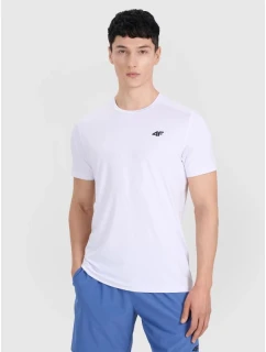 Pánske rýchloschnúce tréningové tričko 4F 4FWMM00TFTSM1830-10S pánske