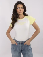 Tričko NM TS V7939.50 biele žlté