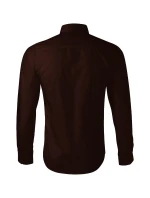 Dynamická pánska košeľa káva