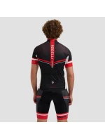 Rogelli Gara Mostro II dres čierna/červená 2XL