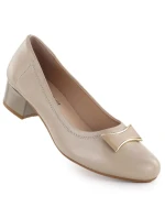 Dámske béžové lodičky Jezzi 200-15 Dámske béžové lodičky Jezzi 200-15