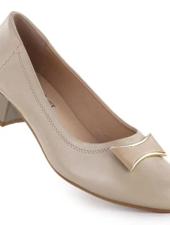 Dámske béžové lodičky Jezzi 200-15