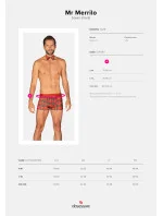 Pánsky set Mr Merrilo boxer shorts + motýlik - Obsessive