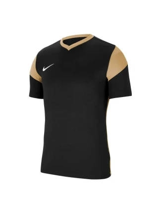 Juniorské tréningové tričko Dri-FIT Park Derby III M CW3833-010 Black with gold - Nike